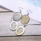 8pairs Earrings Stainless Teardrop Classic Earring 8pairs Earrings Stainless Teardrop Classic Earring